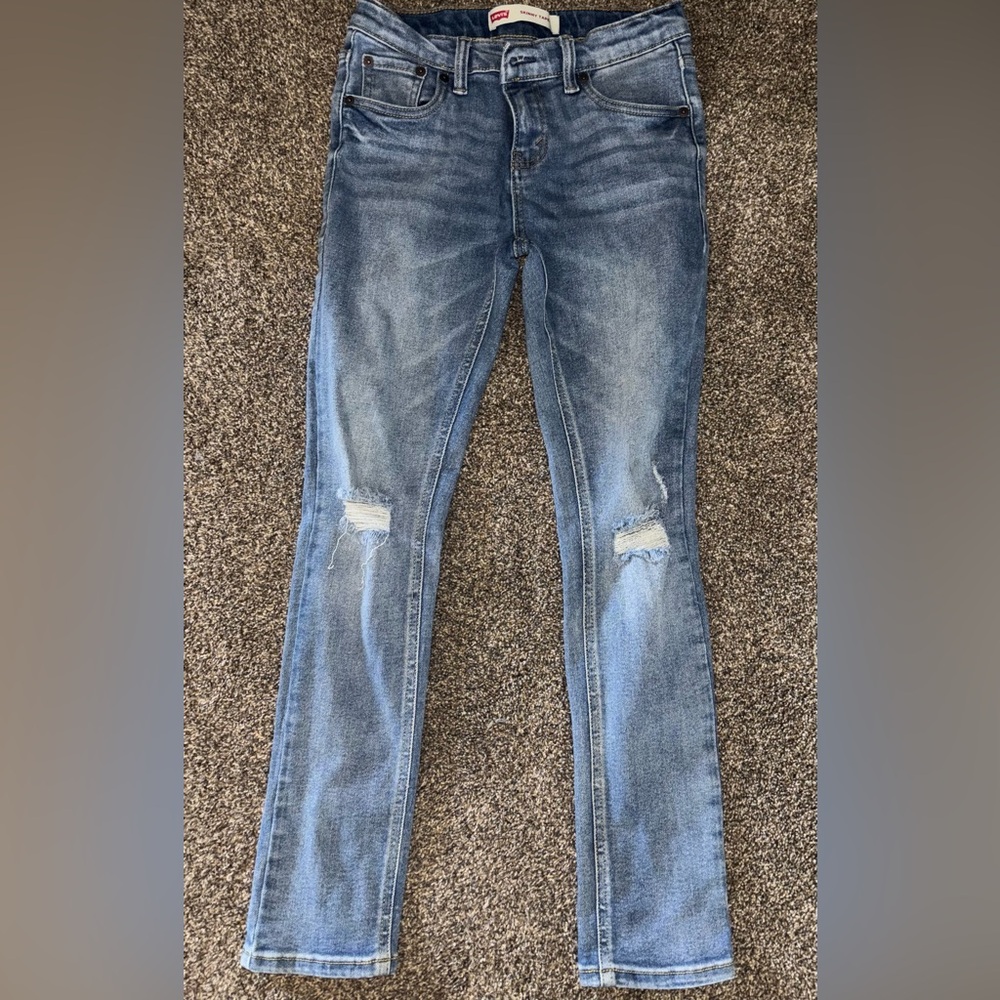 Youth Boy “skinny” Blue Denim Jeans